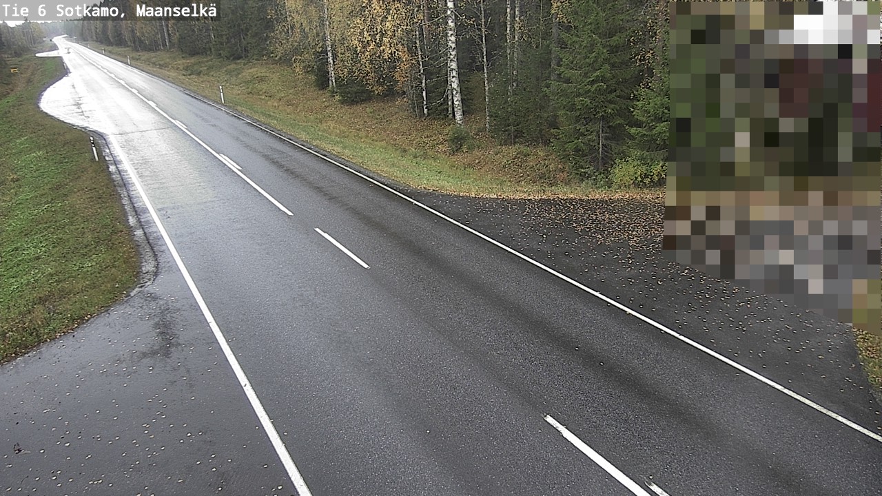 Kelikamerat Kuva Tie 6 Sotkamo, Maanselkä, Sotkamo, Kainuu