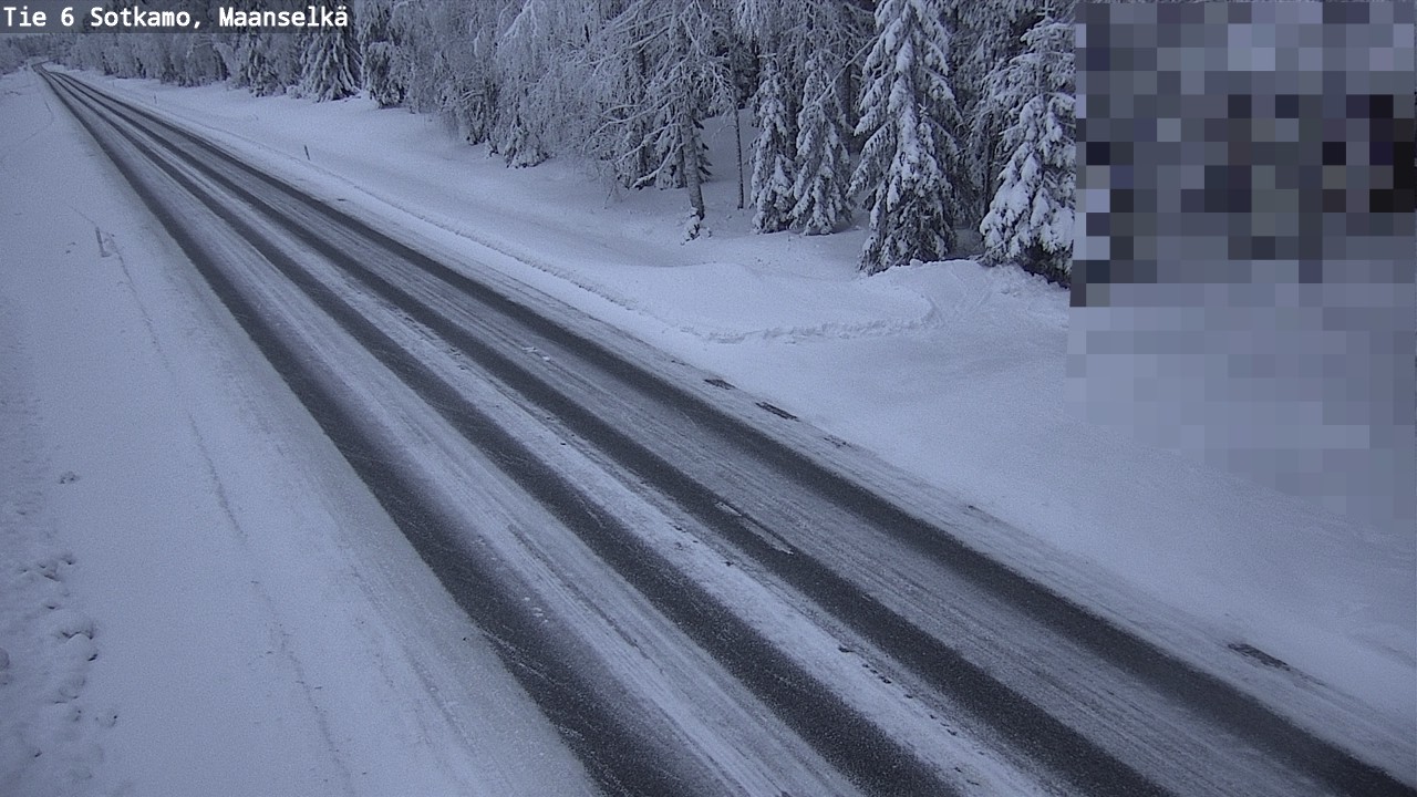 Kelikamerat Kuva Tie 6 Sotkamo, Maanselkä, Sotkamo, Kainuu