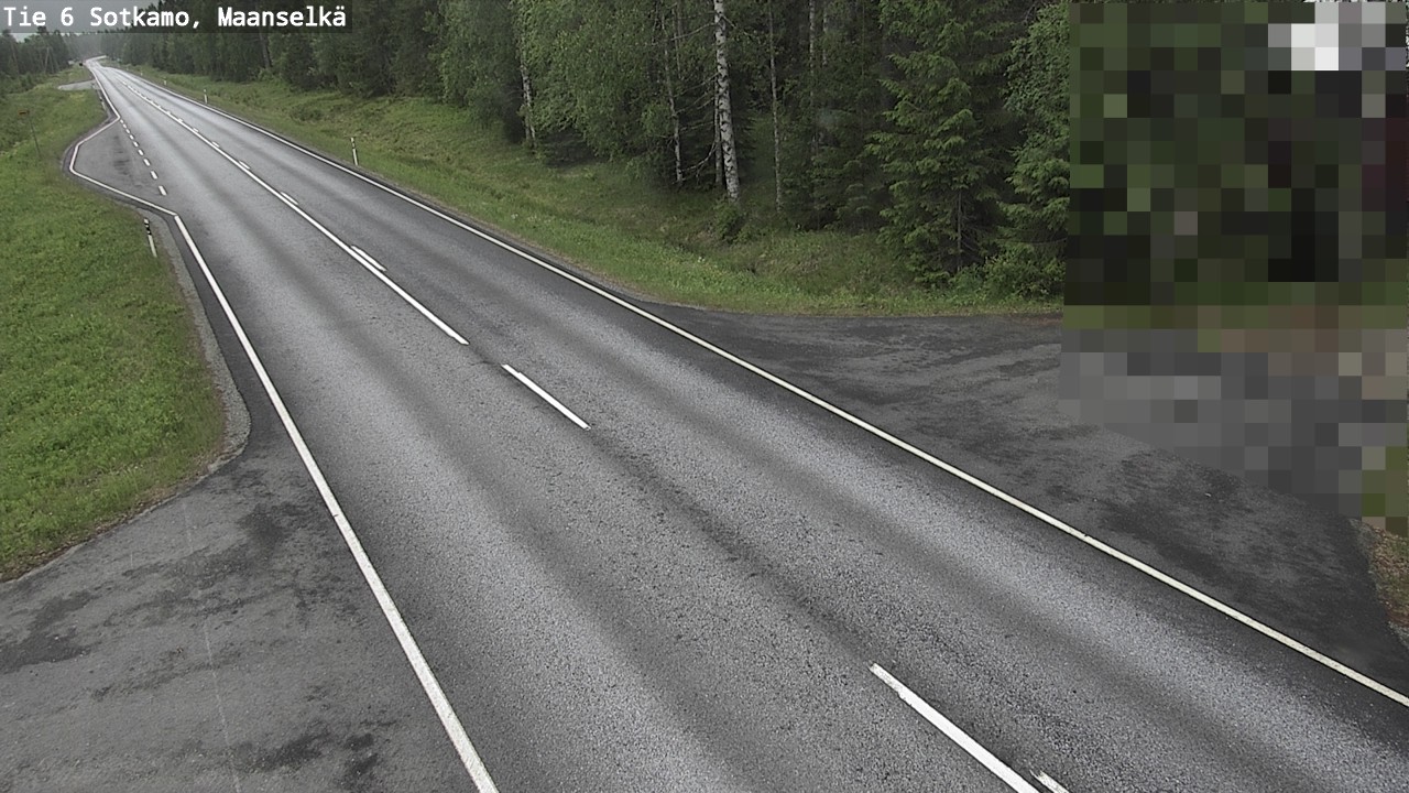 Kelikamerat Kuva Tie 6 Sotkamo, Maanselkä, Sotkamo, Kainuu