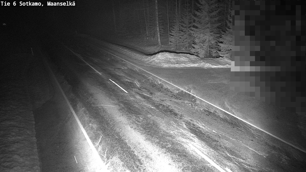 Kelikamerat Kuva Tie 6 Sotkamo, Maanselkä, Sotkamo, Kainuu