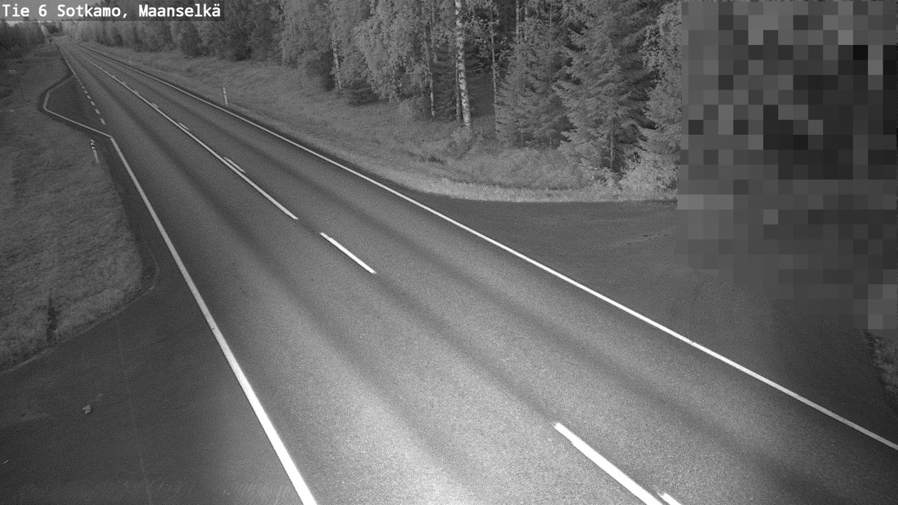 Kelikamerat Kuva Tie 6 Sotkamo, Maanselkä, Sotkamo, Kainuu