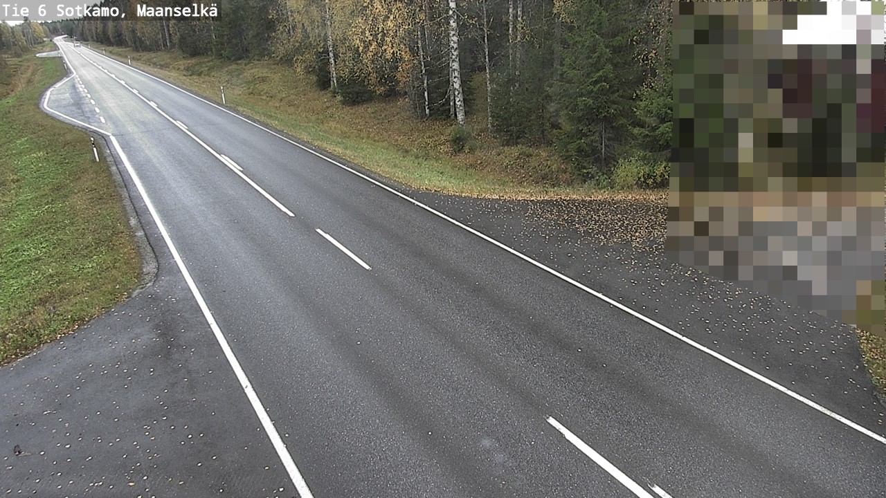 Kelikamerat Kuva Tie 6 Sotkamo, Maanselkä, Sotkamo, Kainuu