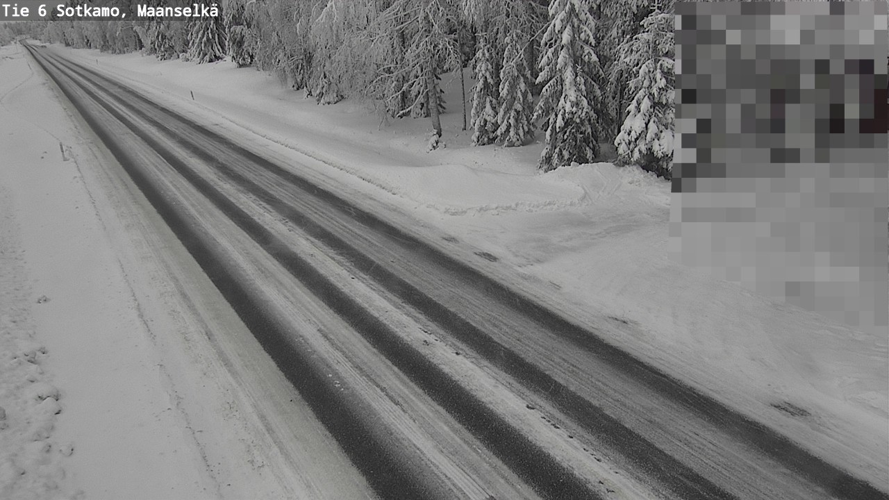 Kelikamerat Kuva Tie 6 Sotkamo, Maanselkä, Sotkamo, Kainuu