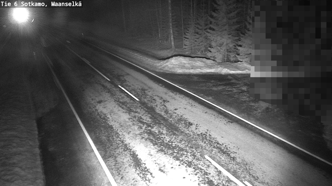 Kelikamerat Kuva Tie 6 Sotkamo, Maanselkä, Sotkamo, Kainuu