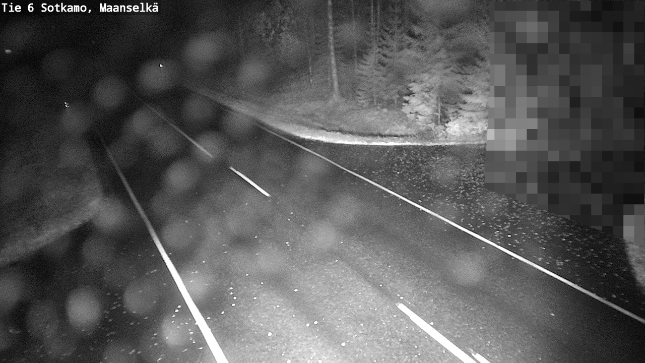 Kelikamerat Kuva Tie 6 Sotkamo, Maanselkä, Sotkamo, Kainuu