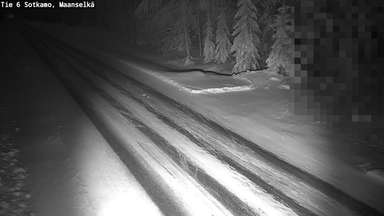 Kelikamerat Kuva Tie 6 Sotkamo, Maanselkä, Sotkamo, Kainuu