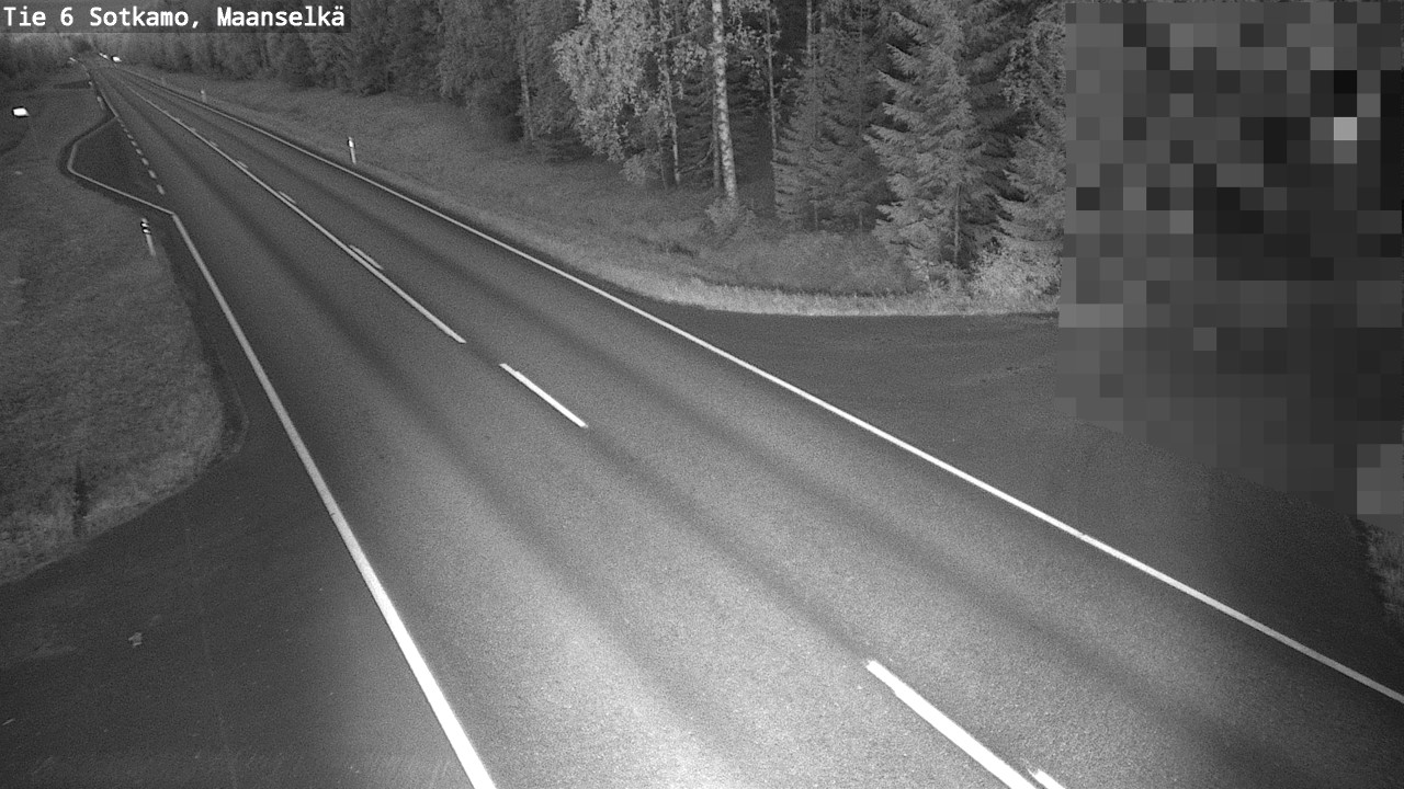 Kelikamerat Kuva Tie 6 Sotkamo, Maanselkä, Sotkamo, Kainuu