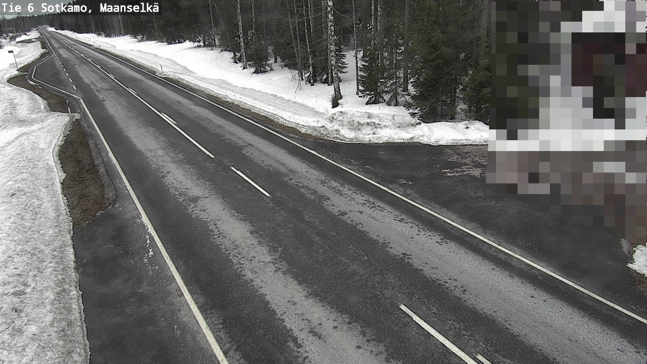 Kelikamerat Kuva Tie 6 Sotkamo, Maanselkä, Sotkamo, Kainuu