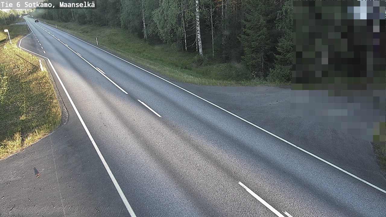 Kelikamerat Kuva Tie 6 Sotkamo, Maanselkä, Sotkamo, Kainuu