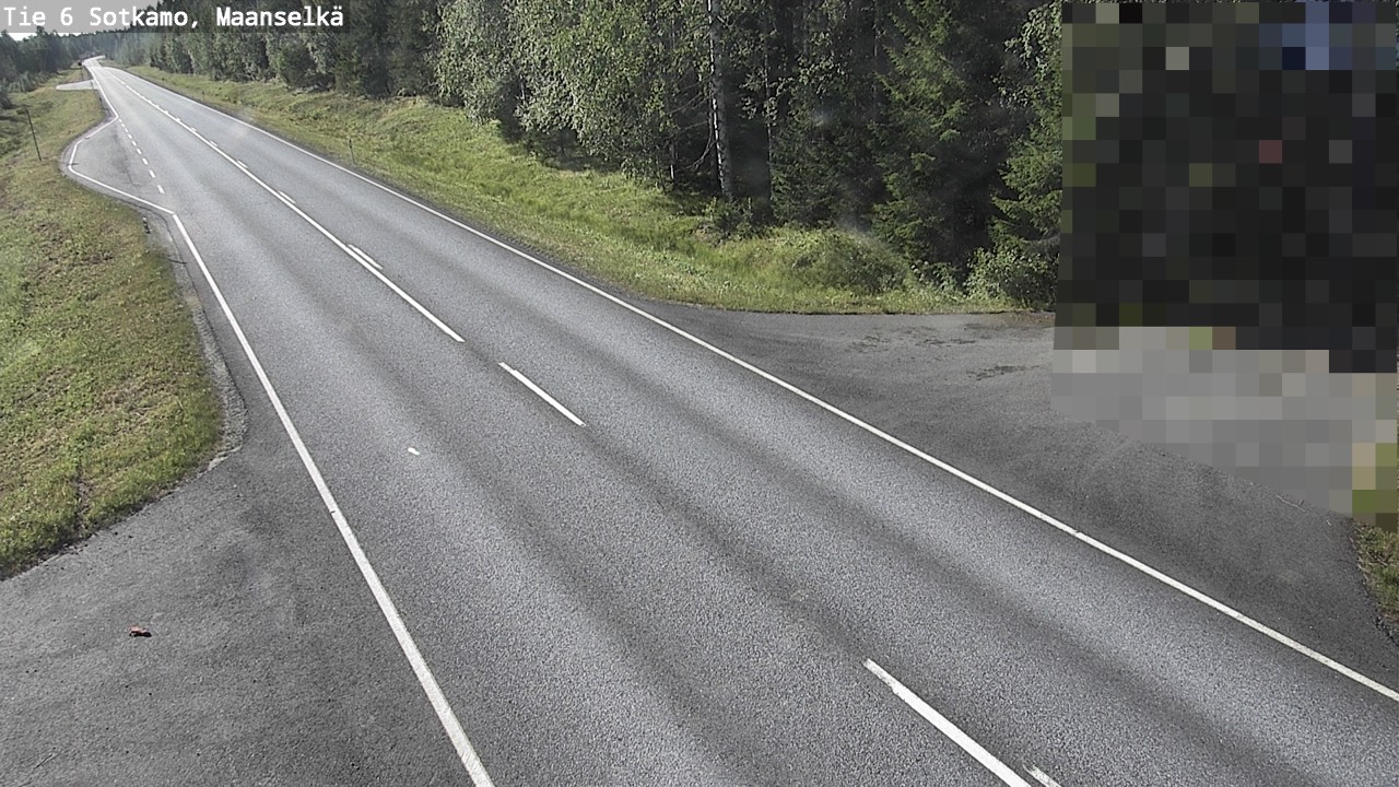 Kelikamerat Kuva Tie 6 Sotkamo, Maanselkä, Sotkamo, Kainuu