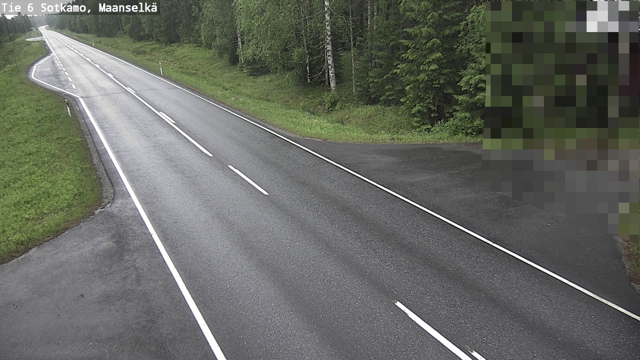 Kelikamerat Kuva Tie 6 Sotkamo, Maanselkä, Sotkamo, Kainuu