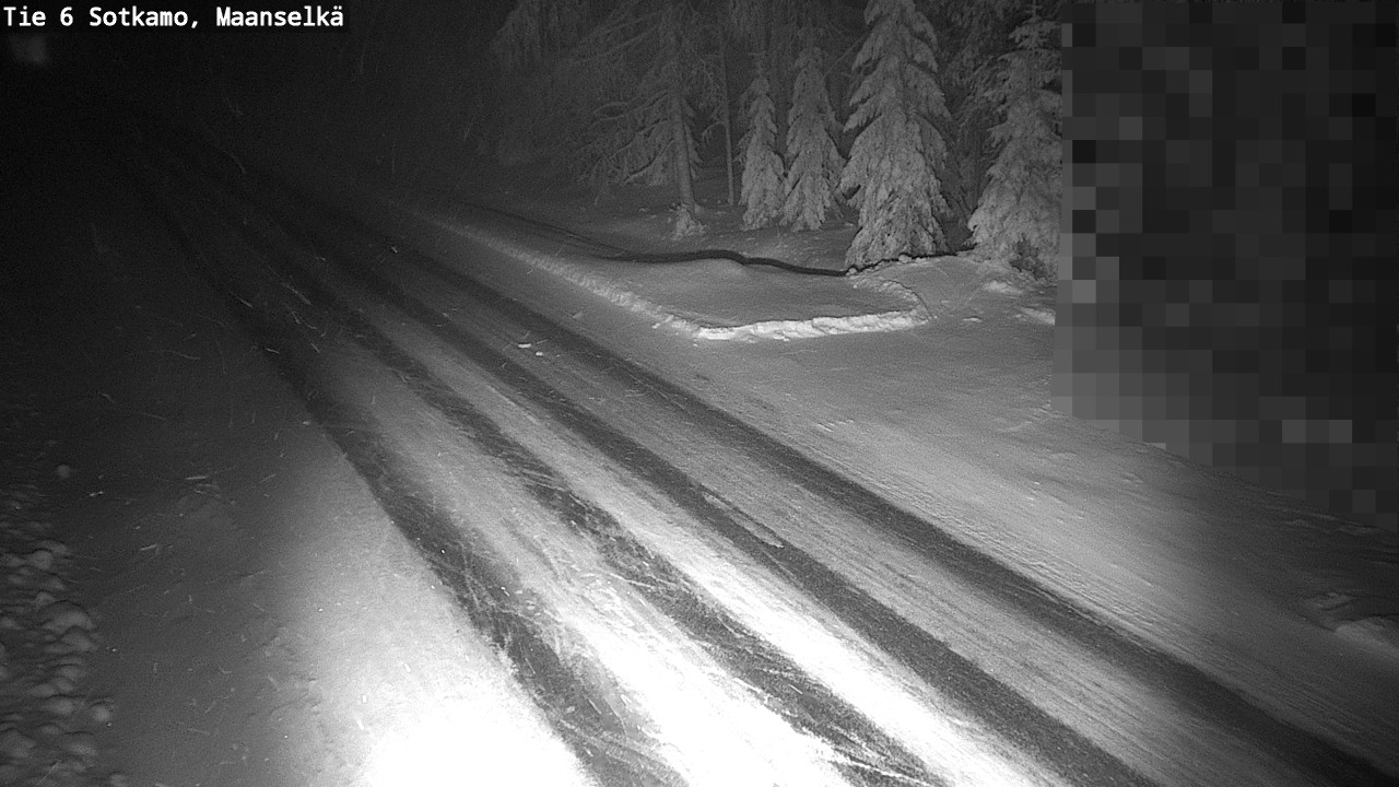 Kelikamerat Kuva Tie 6 Sotkamo, Maanselkä, Sotkamo, Kainuu