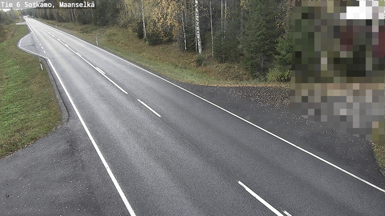 Kelikamerat Kuva Tie 6 Sotkamo, Maanselkä, Sotkamo, Kainuu