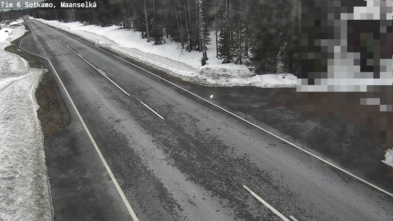 Weather Camera Image Road 6 Sotkamo, Maanselkä, Sotkamo, Kainuu
