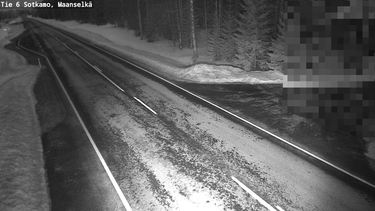 Kelikamerat Kuva Tie 6 Sotkamo, Maanselkä, Sotkamo, Kainuu