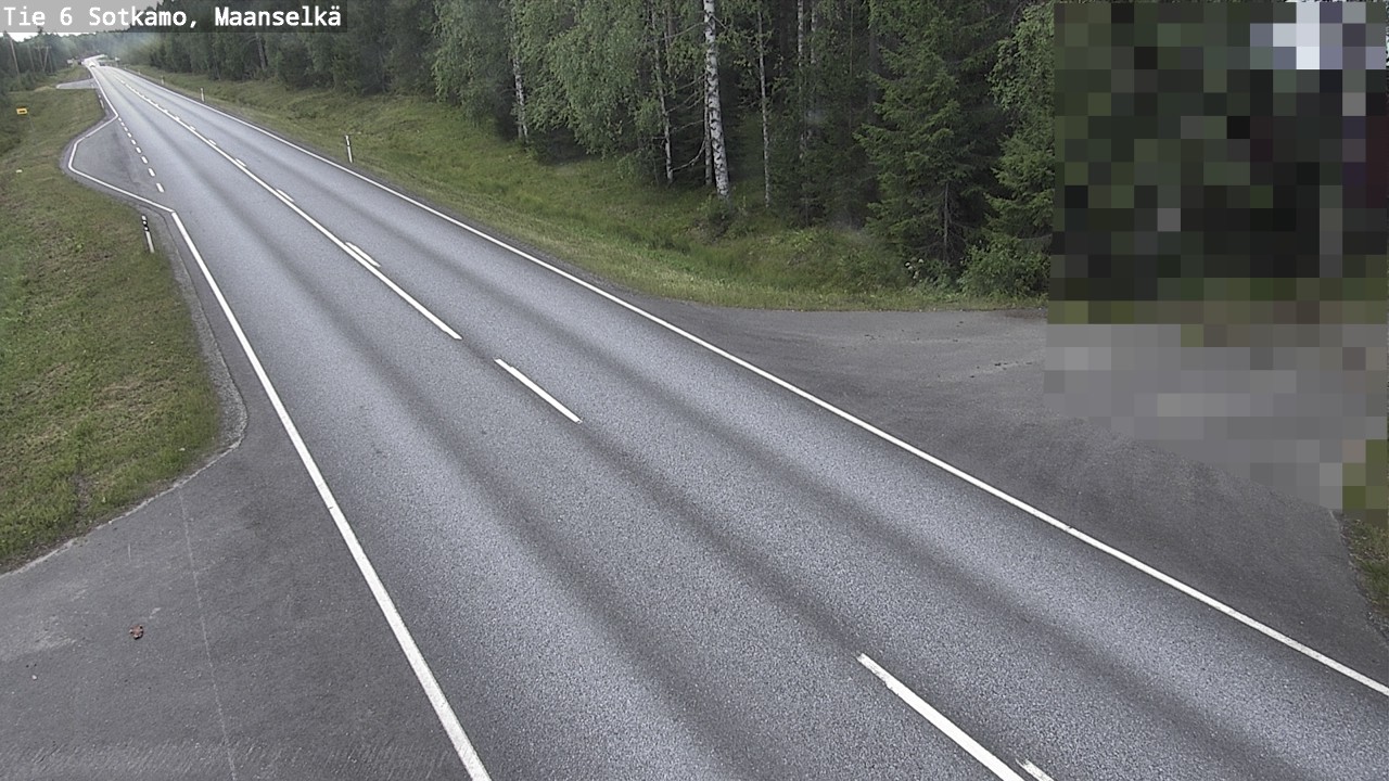 Kelikamerat Kuva Tie 6 Sotkamo, Maanselkä, Sotkamo, Kainuu