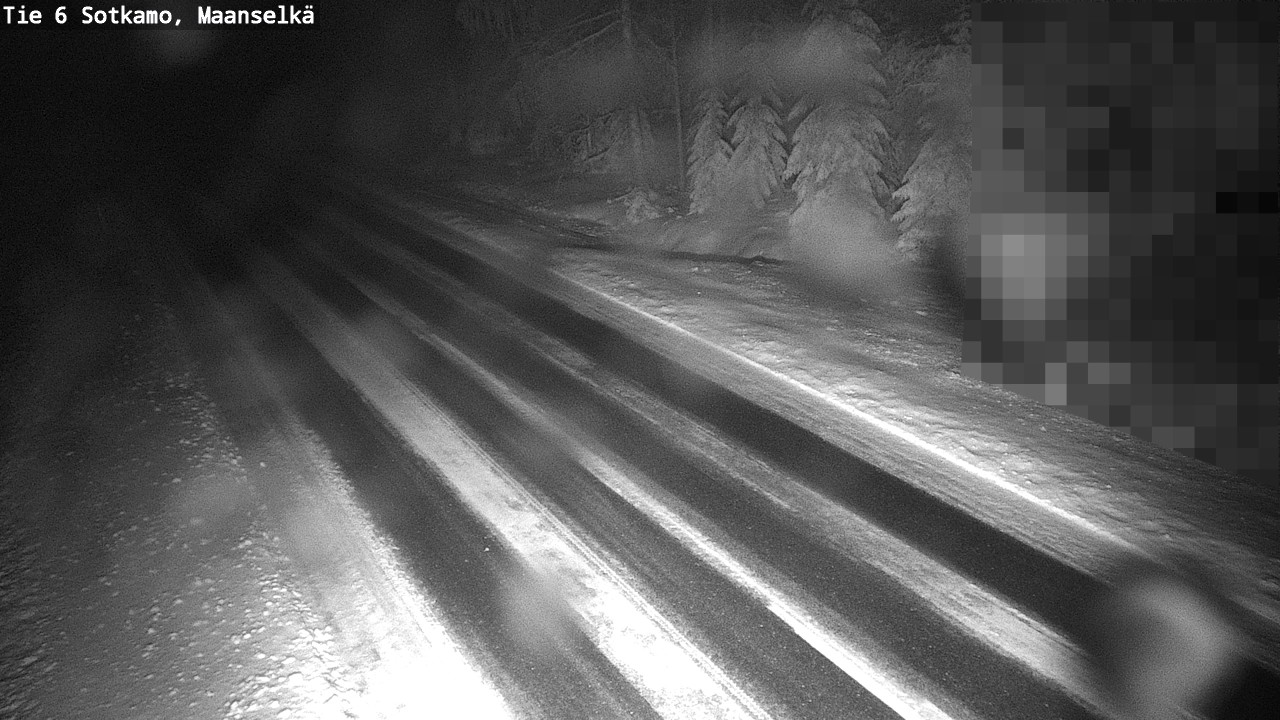 Weather Camera Image Väg 6 Sotkamo, Maanselkä, Sotkamo, Kainuu