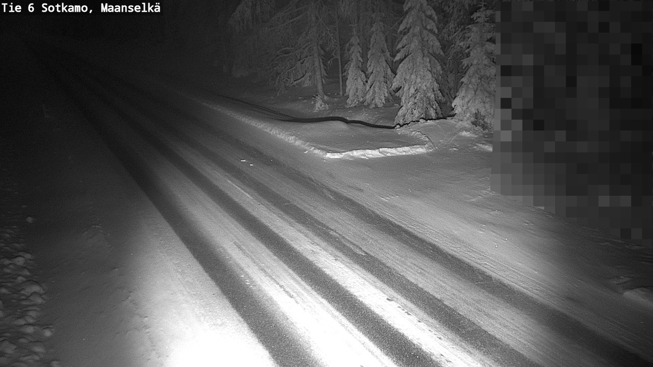 Kelikamerat Kuva Tie 6 Sotkamo, Maanselkä, Sotkamo, Kainuu