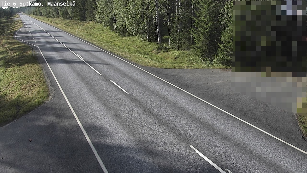 Weather Camera Image Road 6 Sotkamo, Maanselkä, Sotkamo, Kainuu