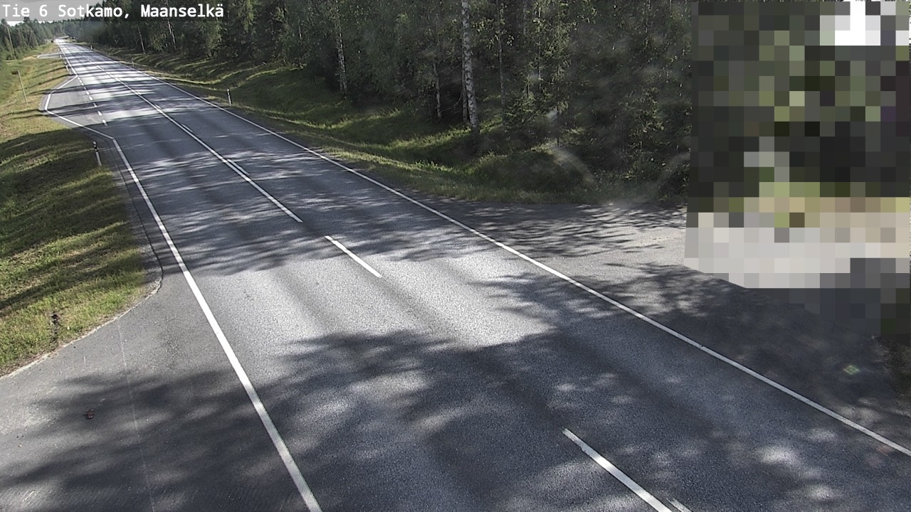 Kelikamerat Kuva Tie 6 Sotkamo, Maanselkä, Sotkamo, Kainuu