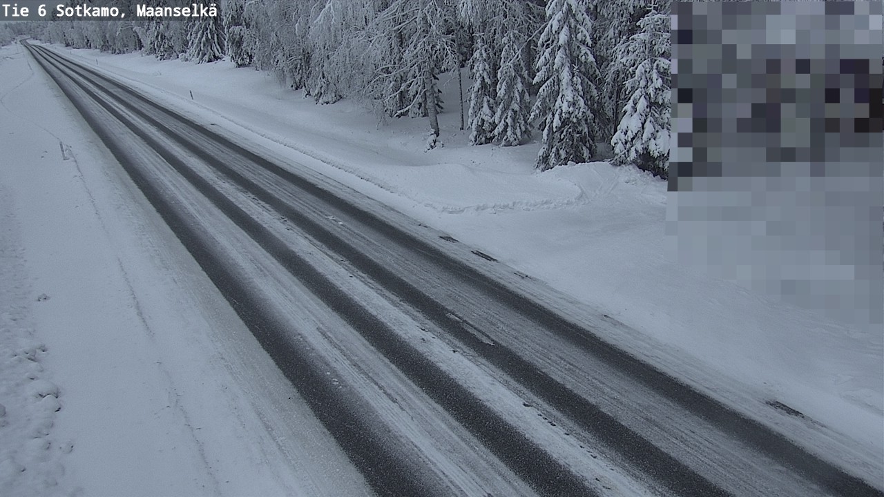 Kelikamerat Kuva Tie 6 Sotkamo, Maanselkä, Sotkamo, Kainuu