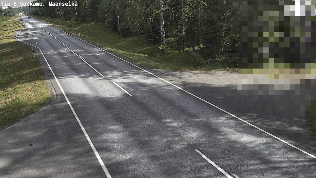Kelikamerat Kuva Tie 6 Sotkamo, Maanselkä, Sotkamo, Kainuu