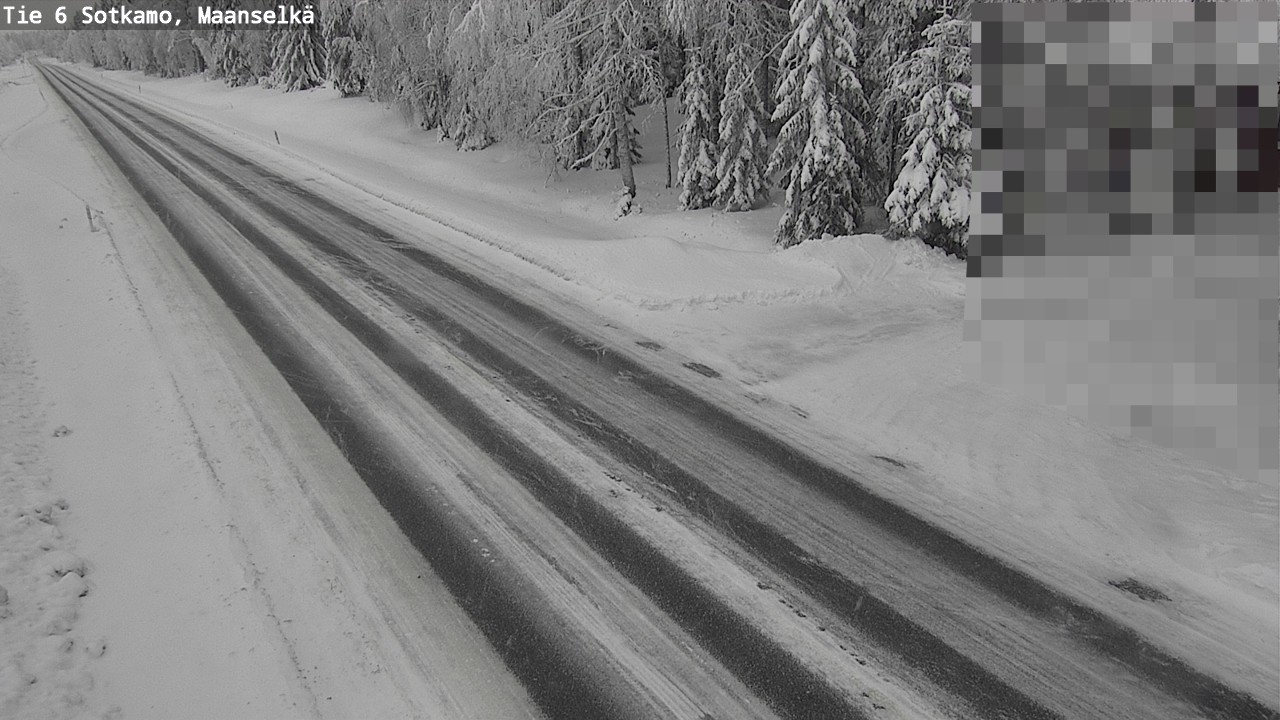 Kelikamerat Kuva Tie 6 Sotkamo, Maanselkä, Sotkamo, Kainuu