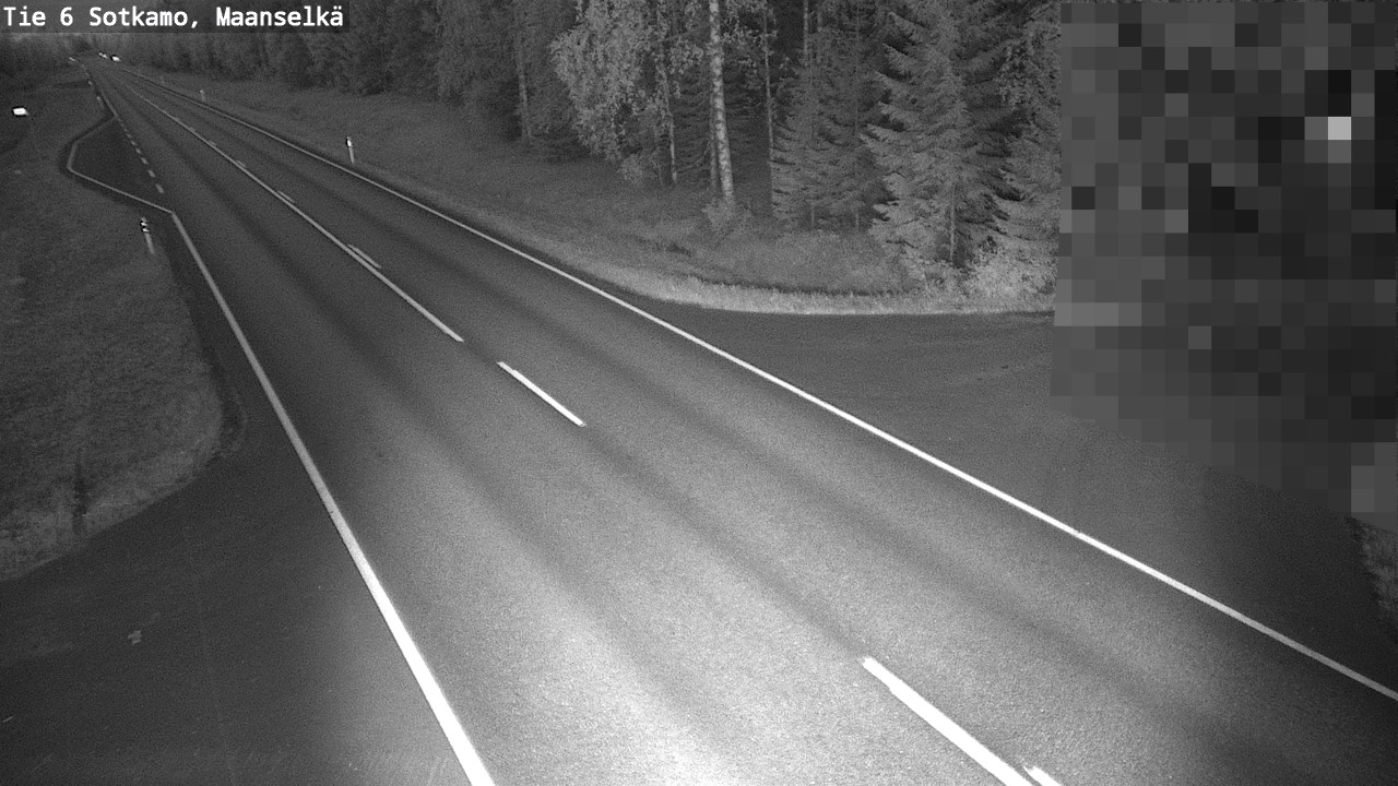 Kelikamerat Kuva Tie 6 Sotkamo, Maanselkä, Sotkamo, Kainuu