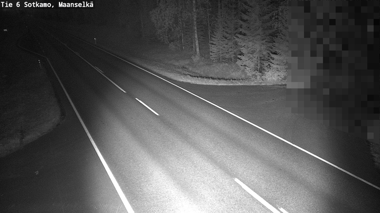 Kelikamerat Kuva Tie 6 Sotkamo, Maanselkä, Sotkamo, Kainuu