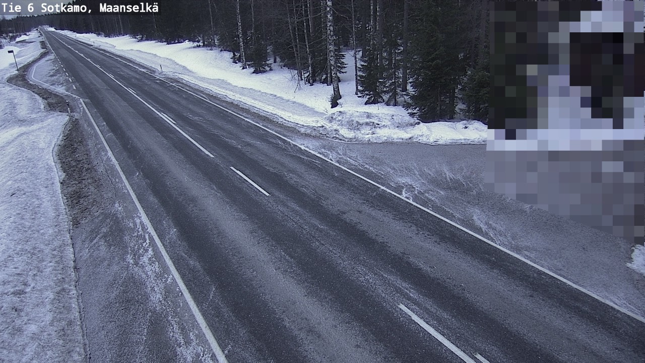 Kelikamerat Kuva Tie 6 Sotkamo, Maanselkä, Sotkamo, Kainuu