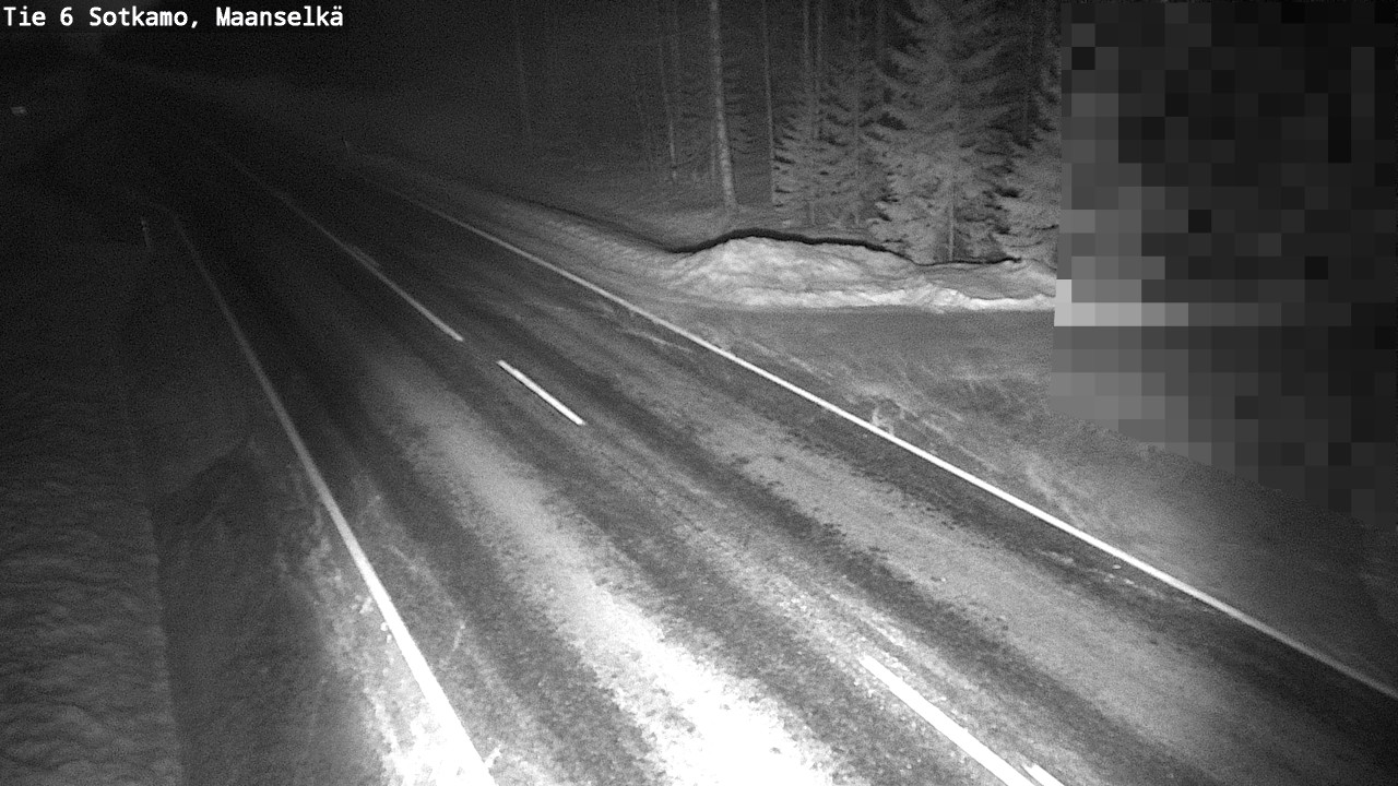 Kelikamerat Kuva Tie 6 Sotkamo, Maanselkä, Sotkamo, Kainuu