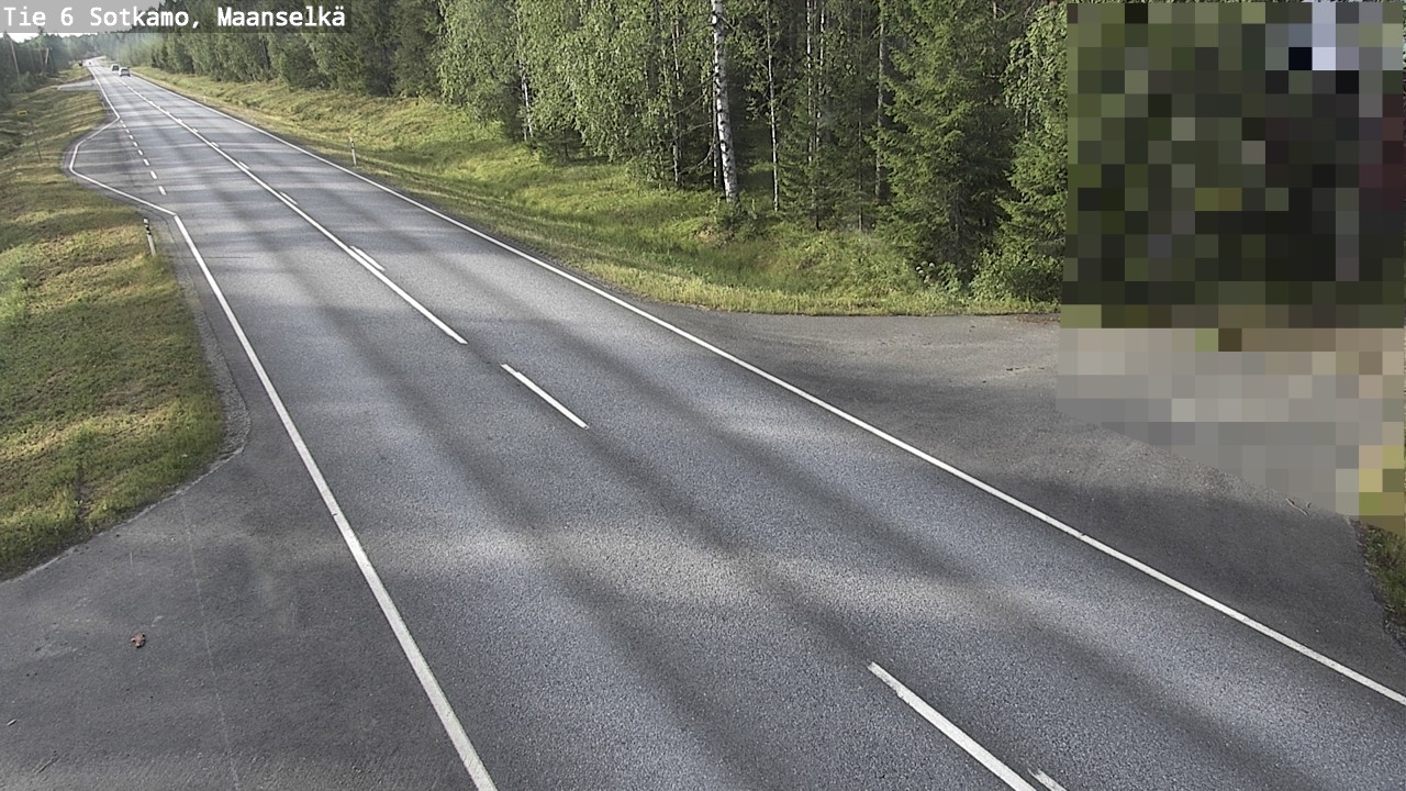 Weather Camera Image Road 6 Sotkamo, Maanselkä, Sotkamo, Kainuu