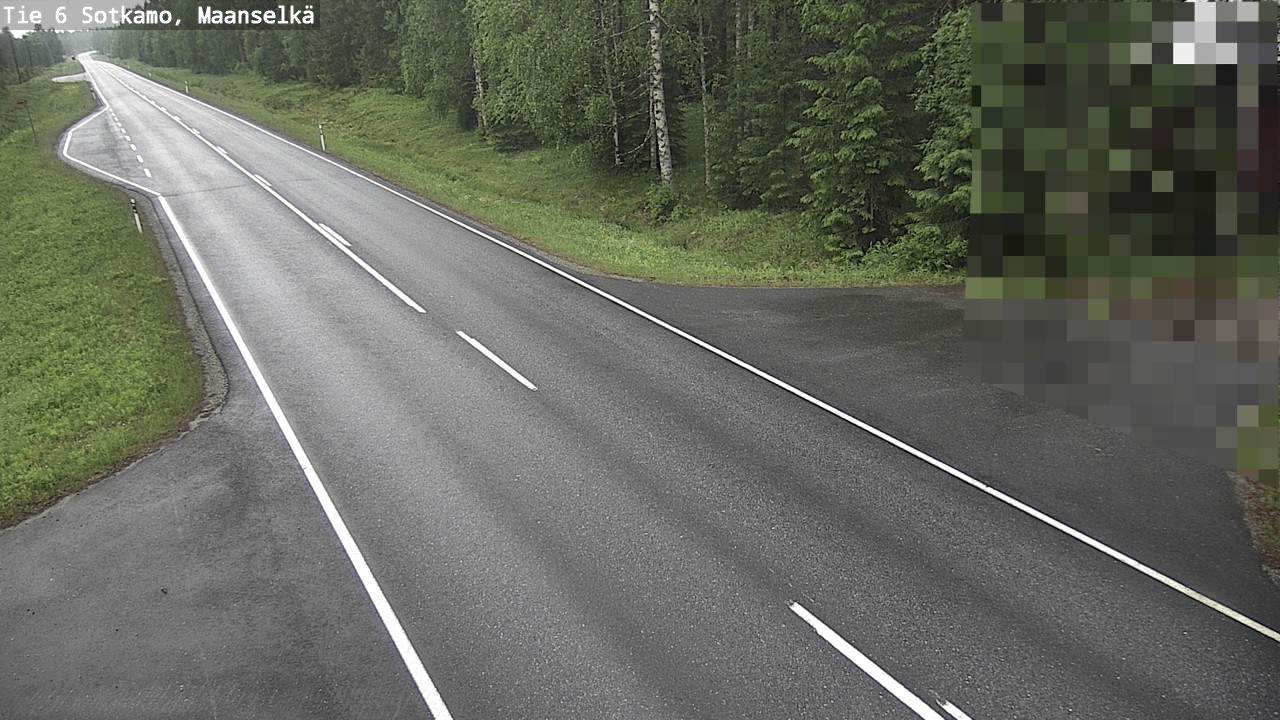 Kelikamerat Kuva Tie 6 Sotkamo, Maanselkä, Sotkamo, Kainuu