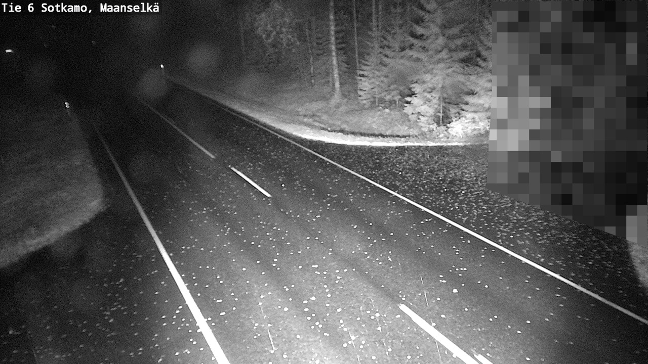 Kelikamerat Kuva Tie 6 Sotkamo, Maanselkä, Sotkamo, Kainuu
