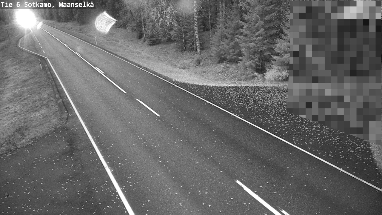 Kelikamerat Kuva Tie 6 Sotkamo, Maanselkä, Sotkamo, Kainuu