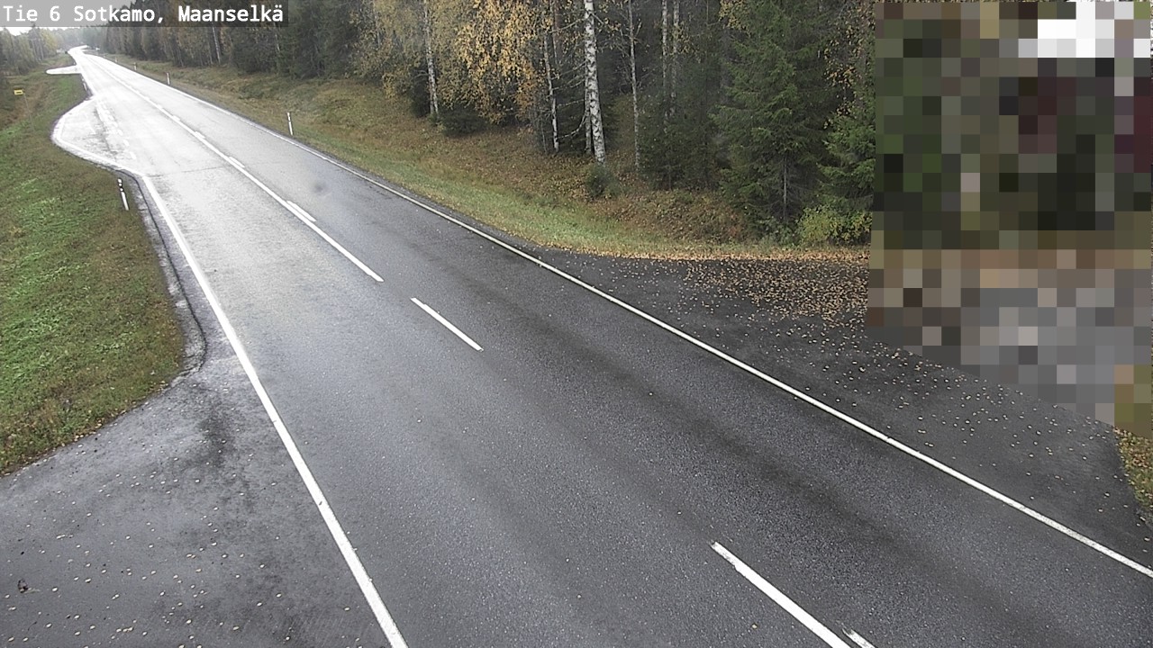 Kelikamerat Kuva Tie 6 Sotkamo, Maanselkä, Sotkamo, Kainuu