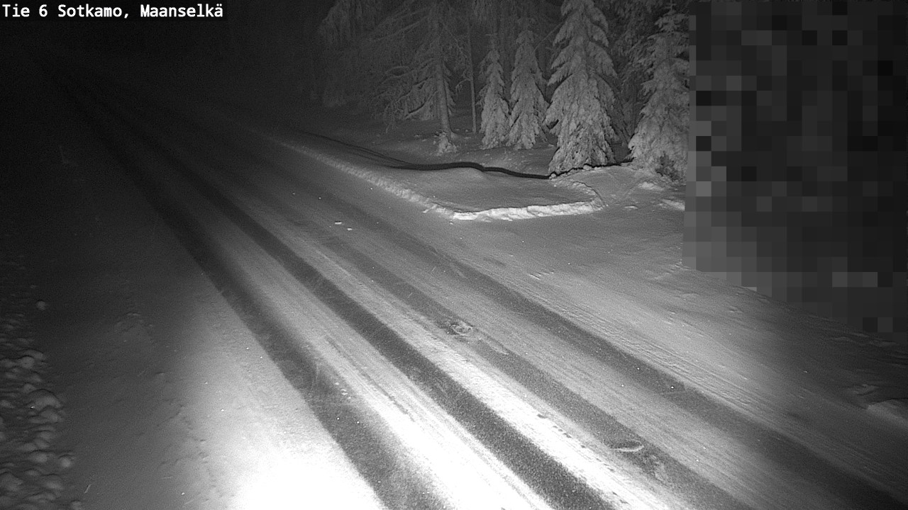 Kelikamerat Kuva Tie 6 Sotkamo, Maanselkä, Sotkamo, Kainuu