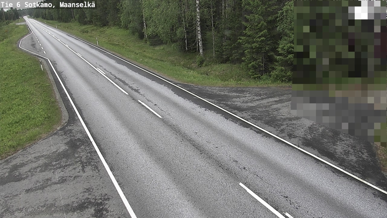 Kelikamerat Kuva Tie 6 Sotkamo, Maanselkä, Sotkamo, Kainuu