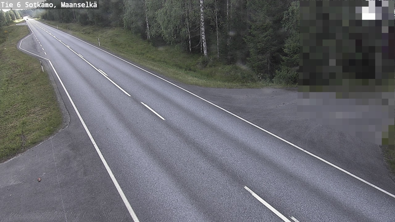 Kelikamerat Kuva Tie 6 Sotkamo, Maanselkä, Sotkamo, Kainuu