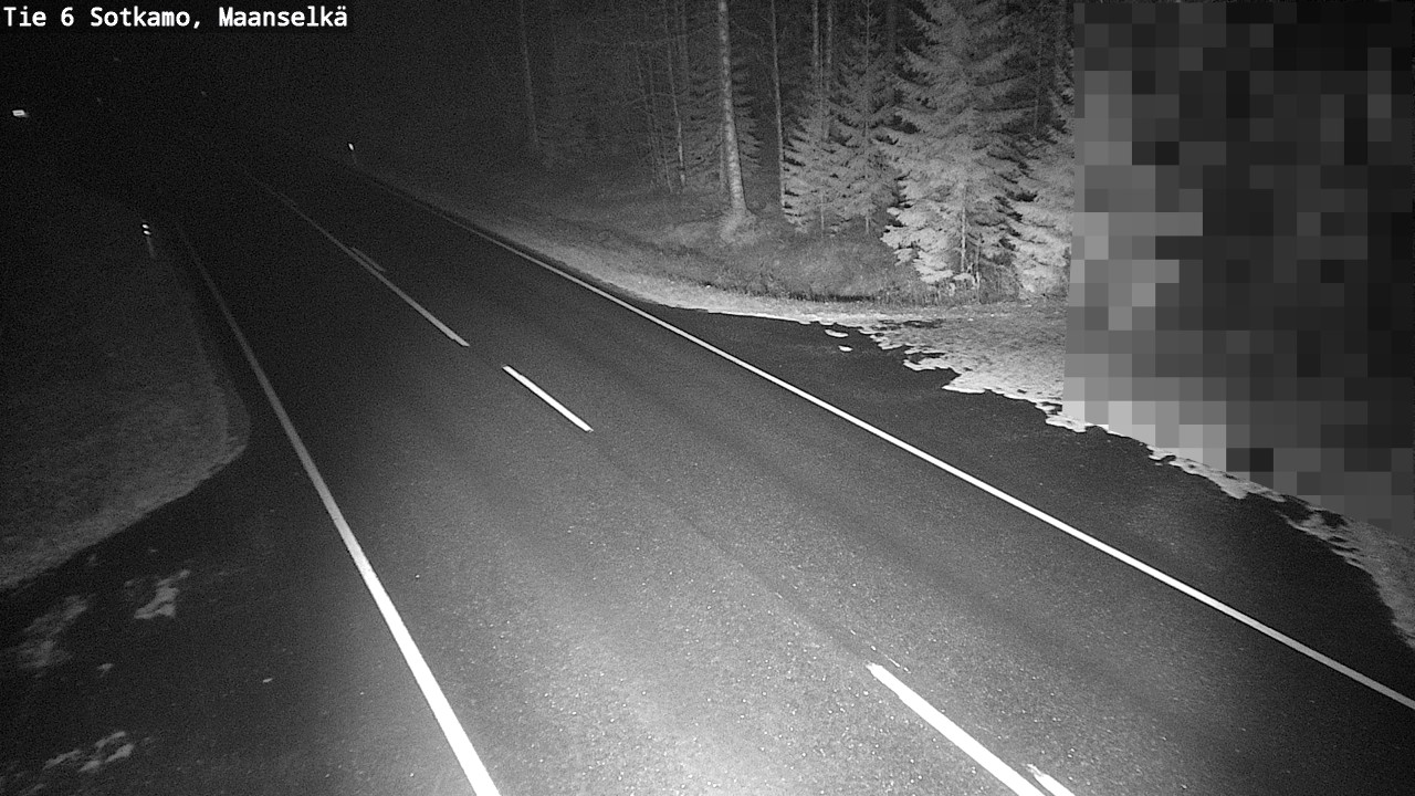 Kelikamerat Kuva Tie 6 Sotkamo, Maanselkä, Sotkamo, Kainuu