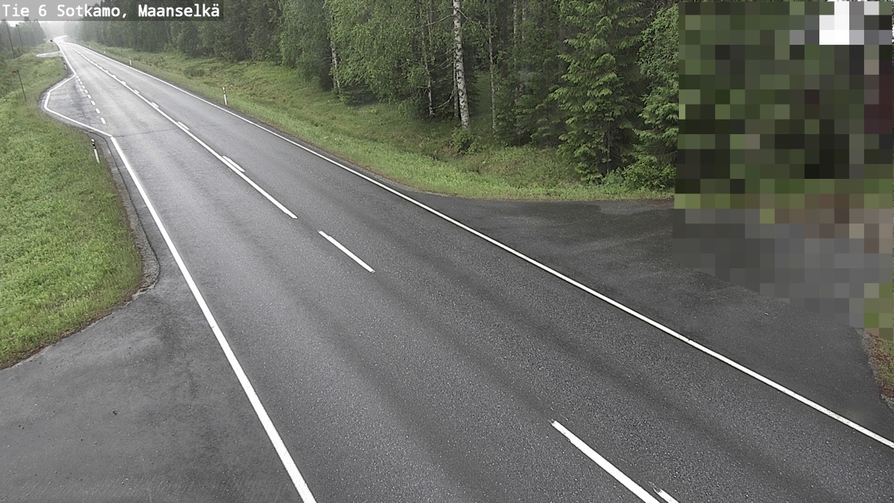 Kelikamerat Kuva Tie 6 Sotkamo, Maanselkä, Sotkamo, Kainuu