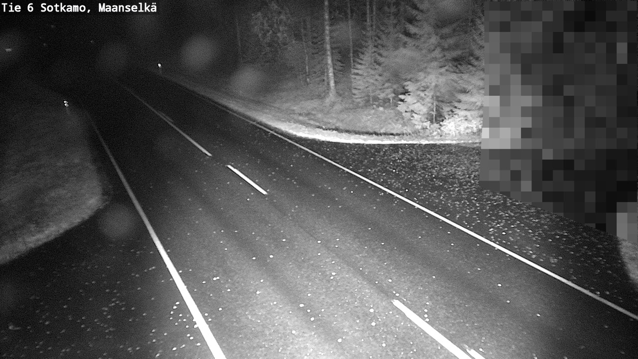 Kelikamerat Kuva Tie 6 Sotkamo, Maanselkä, Sotkamo, Kainuu