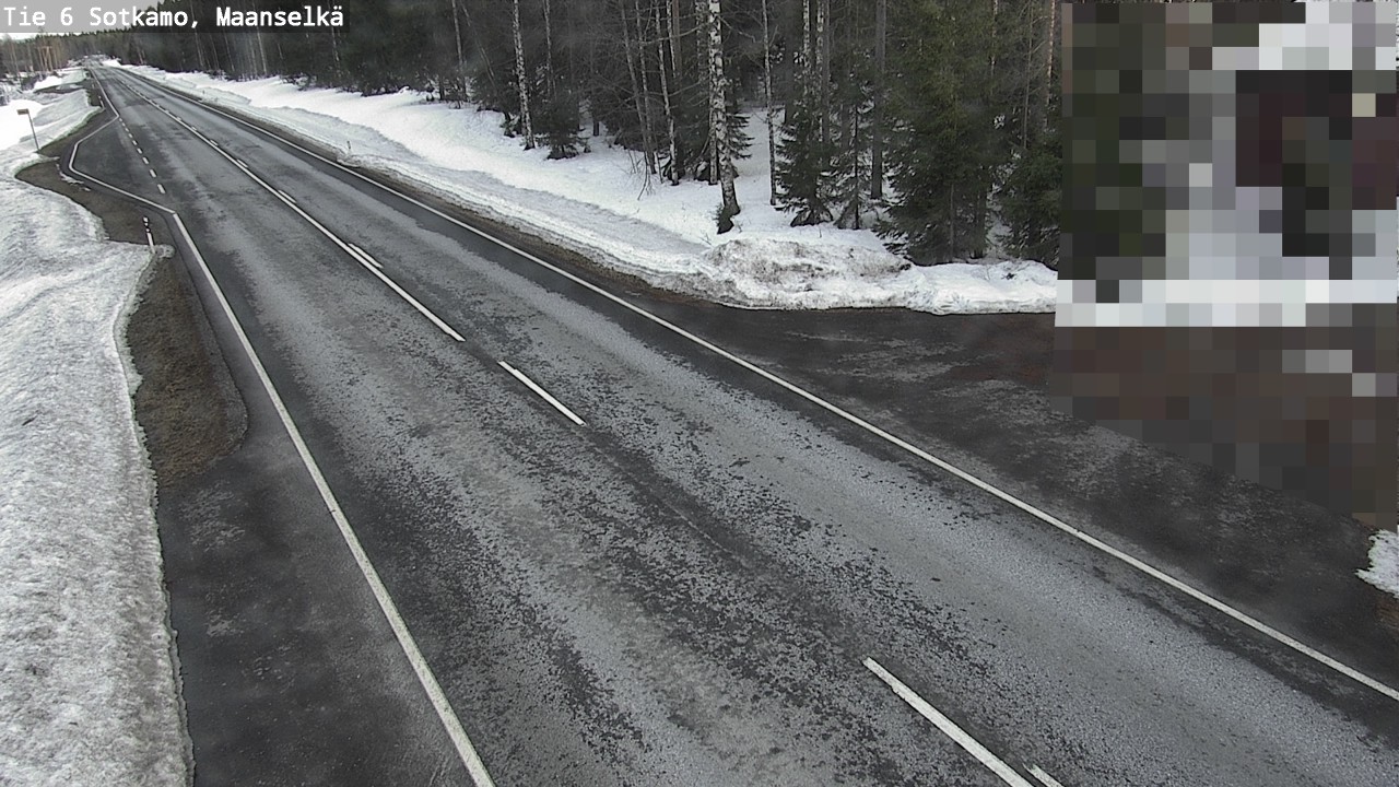 Kelikamerat Kuva Tie 6 Sotkamo, Maanselkä, Sotkamo, Kainuu