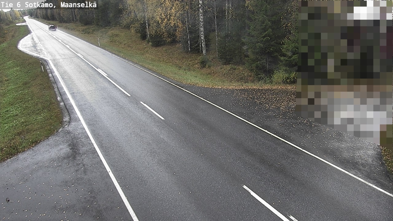 Kelikamerat Kuva Tie 6 Sotkamo, Maanselkä, Sotkamo, Kainuu