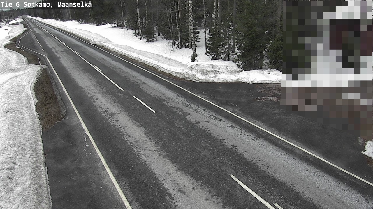 Kelikamerat Kuva Tie 6 Sotkamo, Maanselkä, Sotkamo, Kainuu