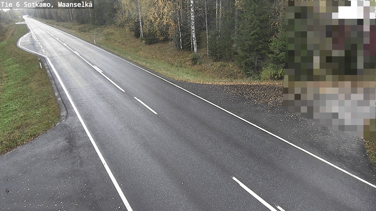 Kelikamerat Kuva Tie 6 Sotkamo, Maanselkä, Sotkamo, Kainuu