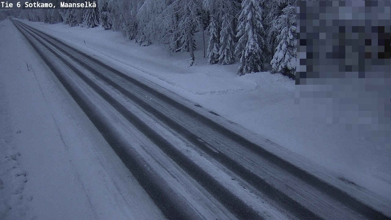 Kelikamerat Kuva Tie 6 Sotkamo, Maanselkä, Sotkamo, Kainuu