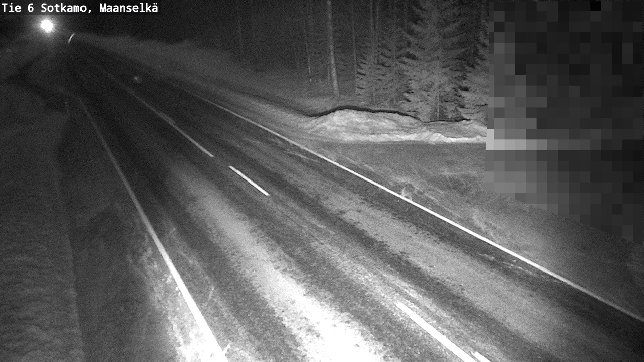 Kelikamerat Kuva Tie 6 Sotkamo, Maanselkä, Sotkamo, Kainuu