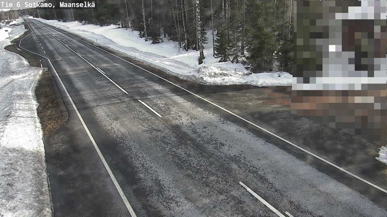 Kelikamerat Kuva Tie 6 Sotkamo, Maanselkä, Sotkamo, Kainuu