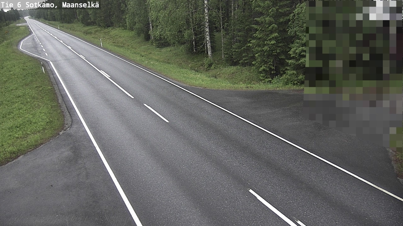 Kelikamerat Kuva Tie 6 Sotkamo, Maanselkä, Sotkamo, Kainuu